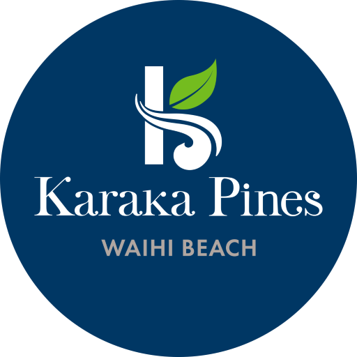 Karaka Pines Waihi Beach logo