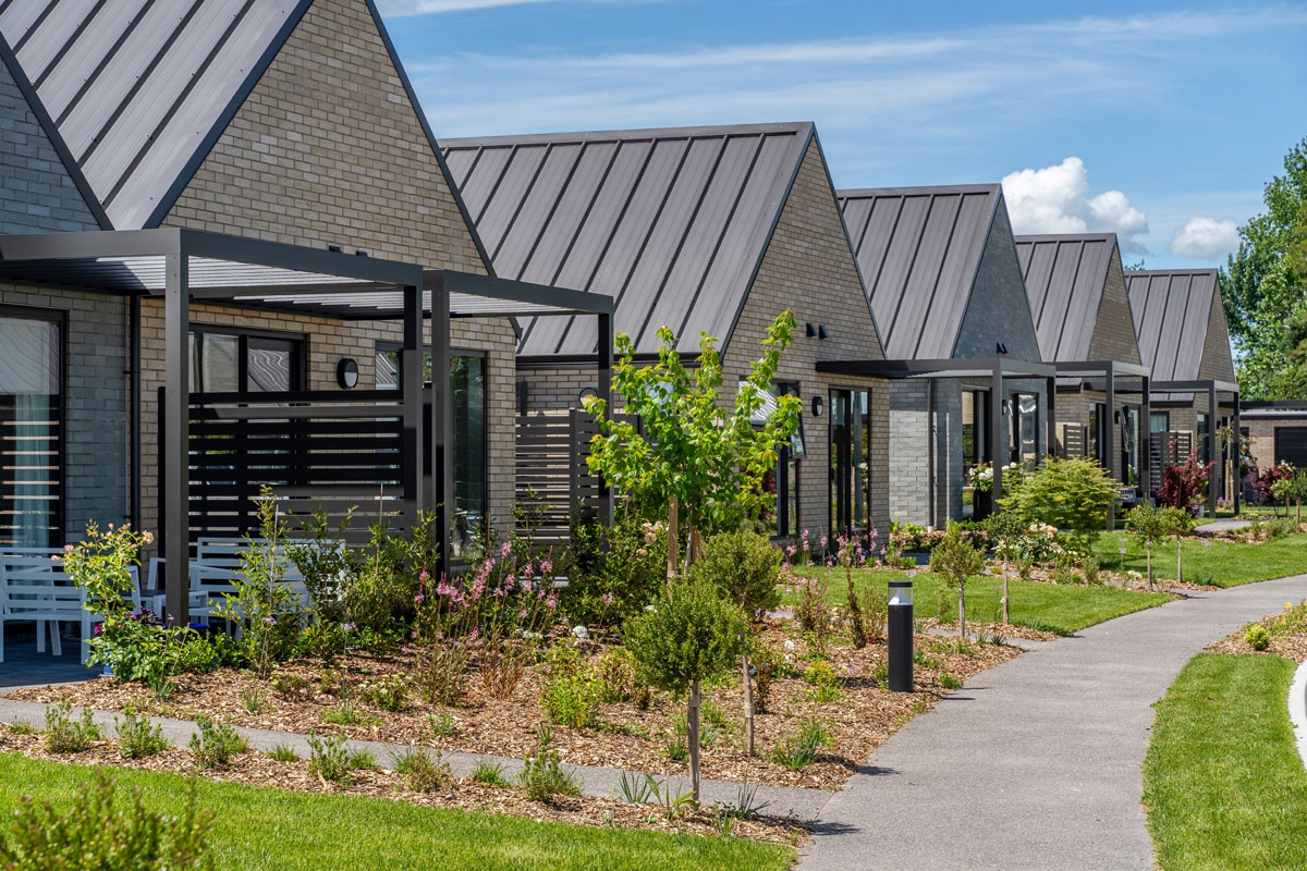 New townhouses at Patrick Hogan village