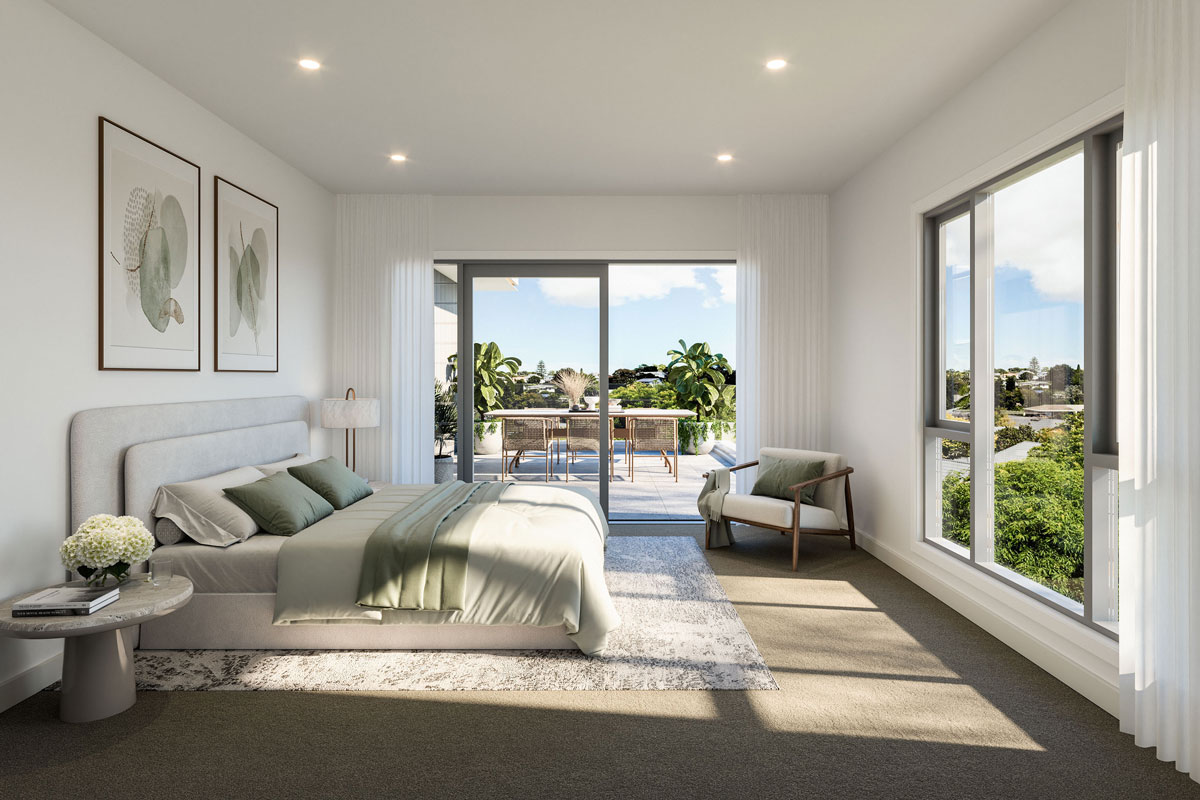 Artist’s impression of the interior of an apartment at The Avenue.